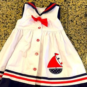 Toddler Summer sailor dress
